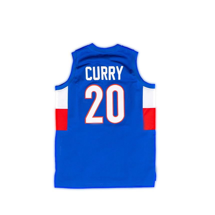 YOUTH KNIGHTS "STEPHEN CURRY" BASKETBALL JERSEY (BLUE)
