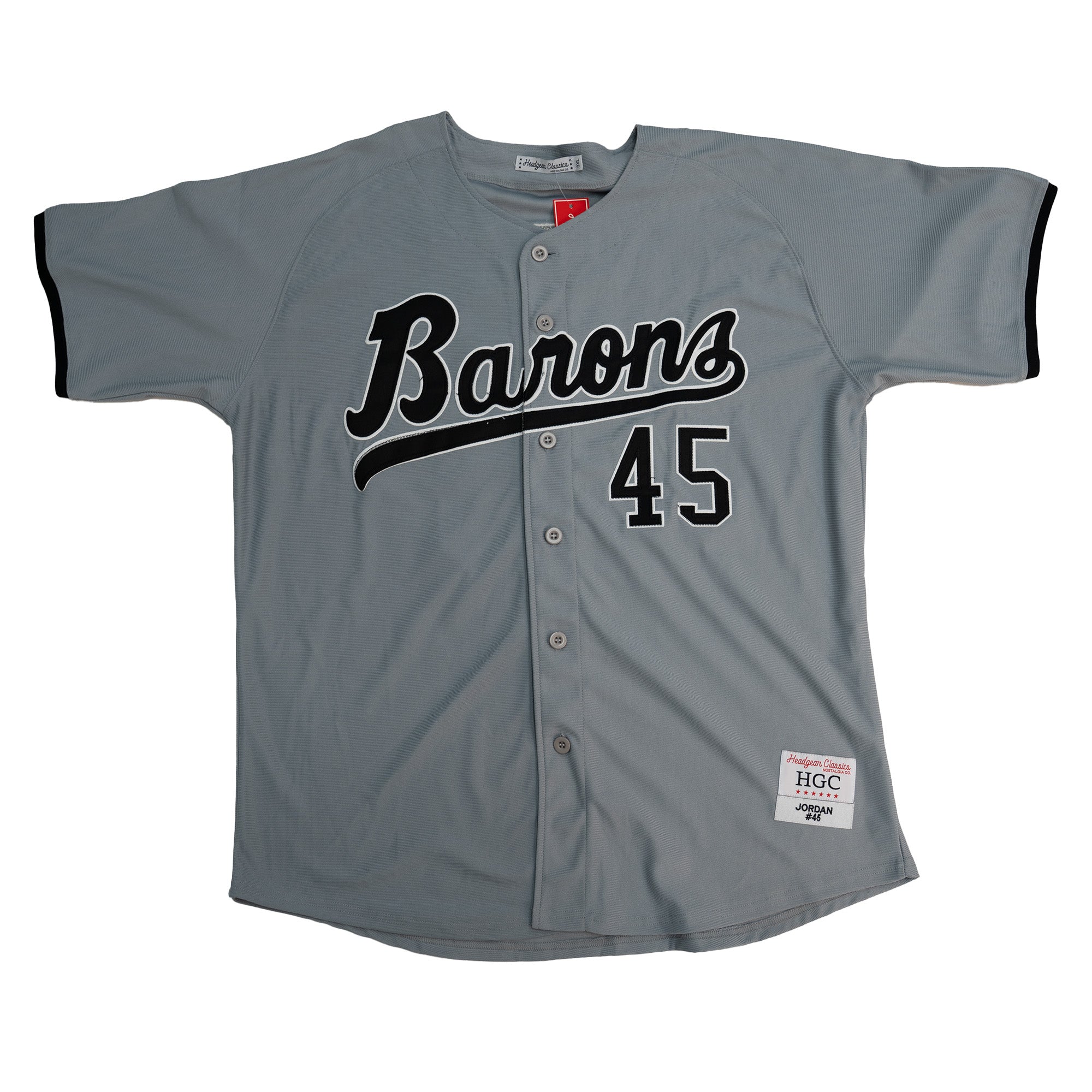 MICHAEL JORDAN BASEBALL JERSEY (GREY) – All Star Elite