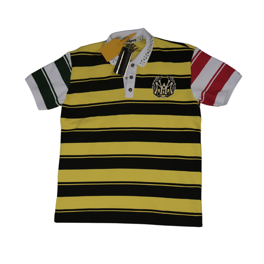 WATSON STUDIOS MULTI COLOR BLOCK POLO SHIRT