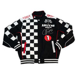 AALIYAH HAUGHTON ONE IN A MILLION RACING JACKET (BLACK)