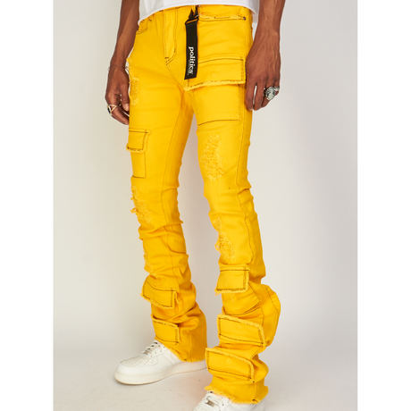 Politics Jeans - Marcel -Yellow Twill - 520
