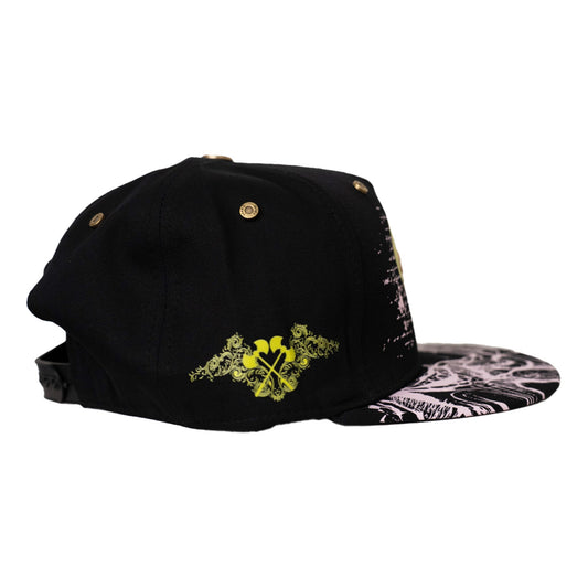BLAC LABEL GREED SNAPBACK HAT (BLACK)