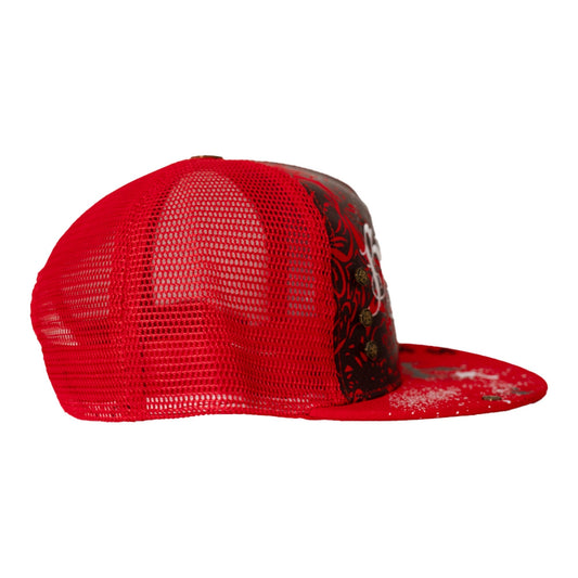 BLAC LABEL REDEMPTION SNAPBACK HAT (RED)
