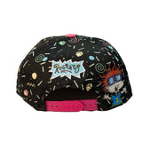 BLACK RUGRATS ALL OVER SNAPBACK