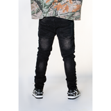BLACK BARBED WIRE WATSON DENIM