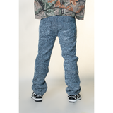 BLUE FRAYED WATSON DENIM