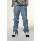 BLUE FRAYED WATSON DENIM
