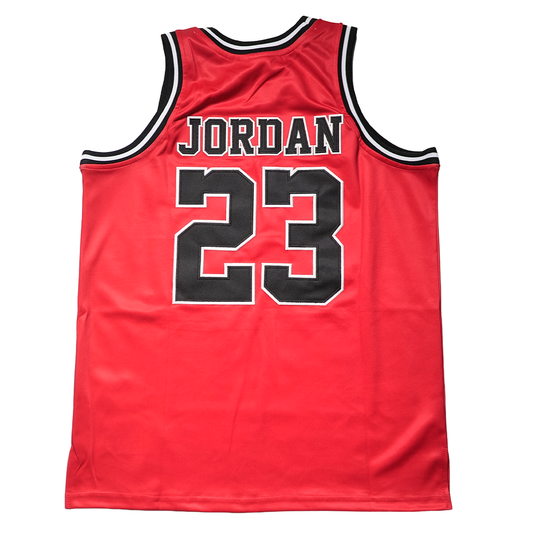 BRAND X REMEMBER ME CHICAGO BASKETBALL JERSEY (RED)