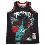 BRAND X MEMPHIS VILLIAN BASKETBALL JERSEY (BLACK)