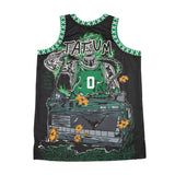 BRAND X BOSTON TATUM BASKETBALL JERSEY (BLACK)