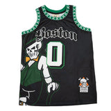 BRAND X BOSTON TATUM BASKETBALL JERSEY (BLACK)