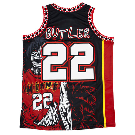 BRAND X GOTH JIMMY BUTLER BASKETBALL JERSEY (BLACK)