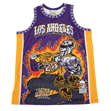 BRAND X ONLY ONE MAMBA BASKETBALL JERSEY (PURPLE)
