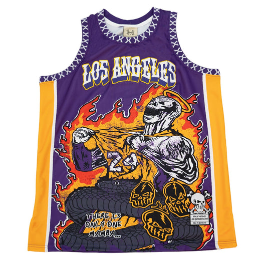 BRAND X ONLY ONE MAMBA BASKETBALL JERSEY (PURPLE)