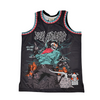 BRAND X SAN ANTONIO BLACK BASKETBALL JERSEY