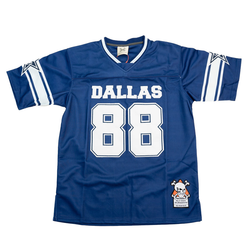BRAND X DALLAS CEEDEE LAMB FOOTBALL JERSEY (NAVY)