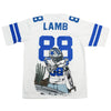 BRAND X DALLAS CEEDEE LAMB SIGNATURE FOOTBALL JERSEY (WHITE)