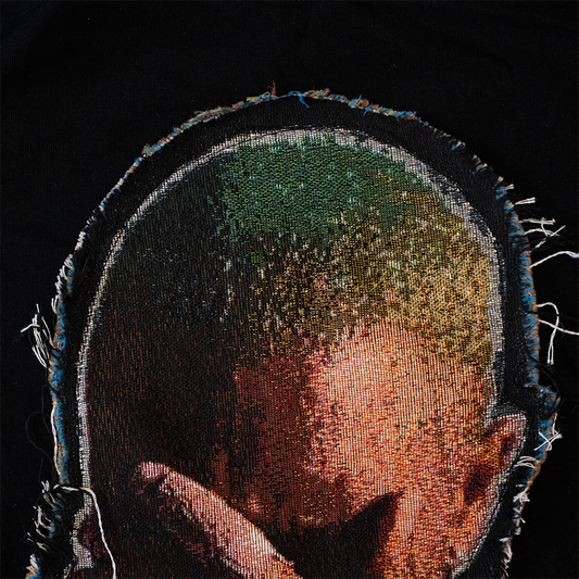 BLOND BIG HEAD TAPESTRY T-SHIRT