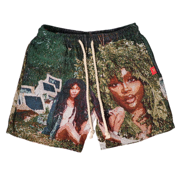 SZA TAPESTRY SHORTS