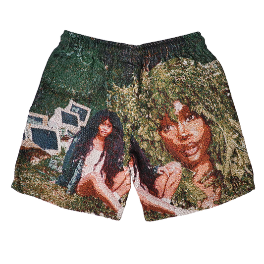 SZA TAPESTRY SHORTS