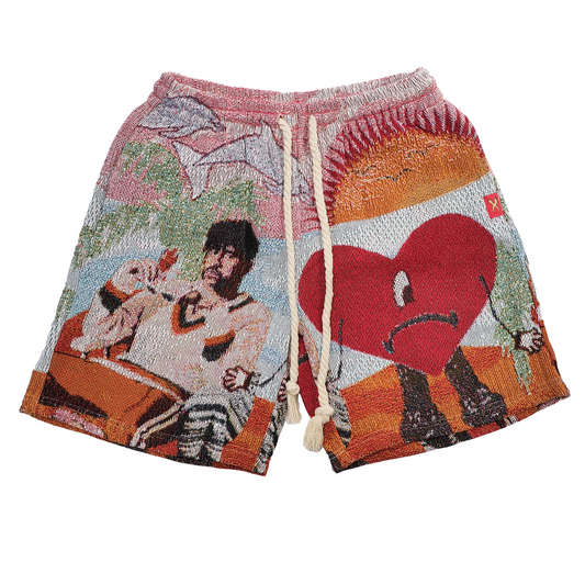 BAD BUNNY TAPESTRY SHORTS