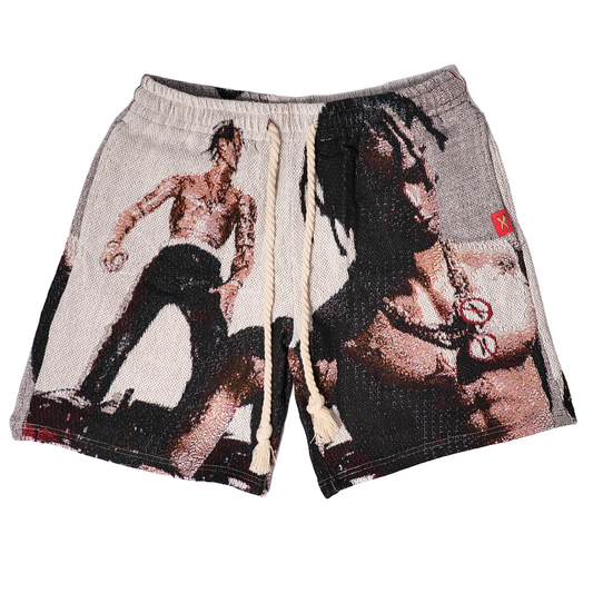 TRAVIS SCOTT RODEO TAPESTRY SHORTS