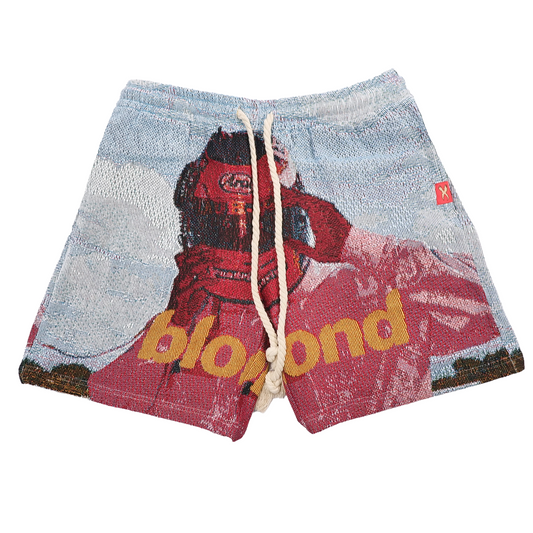 FRANK OCEAN BLOND TAPESTRY SHORTS