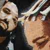 DRAKE CLIPS TAPESTRY HOODIE