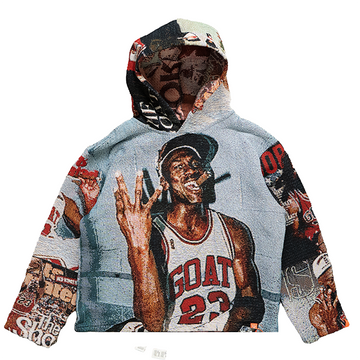 MICHAEL JORDAN TAPESTRY HOODIE