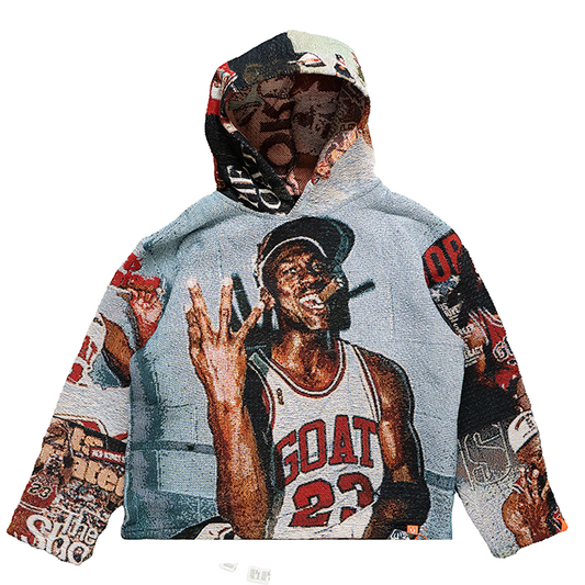 MICHAEL JORDAN TAPESTRY HOODIE