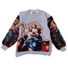 ST MARY CUTOUT TAPESTRY SWEATSHIRT (GREY)