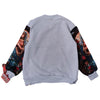 ST MARY CUTOUT TAPESTRY SWEATSHIRT (GREY)