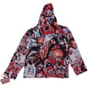 MICHAEL JORDAN COLLAGE TAPESTRY HOODIE