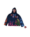 ASTROWORLD FLAMES TAPESTRY HOODIE