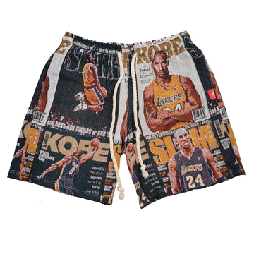 KOBE MAGAZINE TAPESTRY SHORTS