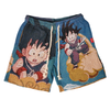 KID GOKU TAPESTRY SHORTS