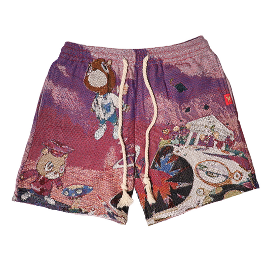 GRADUATION (ALREADY DID) TAPESTRY SHORTS