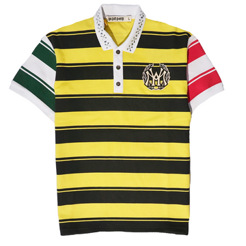 WATSON STUDIOS MULTI COLOR BLOCK POLO SHIRT