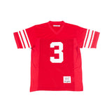 BARRY SANDERS HOME HIGH SCHOOL FOOTBALL JERSEY (RED)