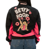 BETTY BOOP RACING JACKET (PINK)