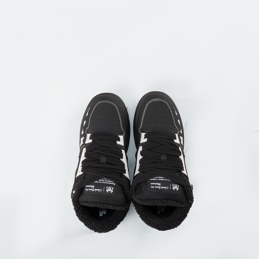 WATSON CHUNKY BONES SNEAKERS (BLACK/WHITE)