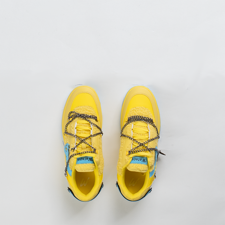 COURT CLASSIC SNEAKERS (UNCHAINED BEARS YELLOW)
