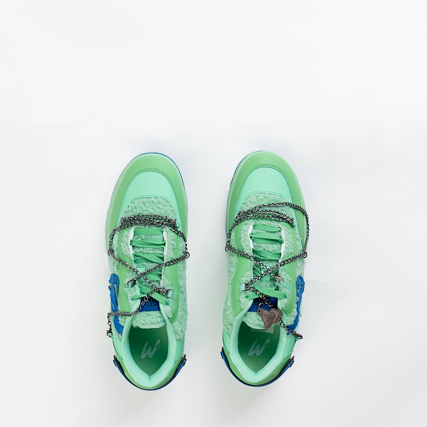 COURT CLASSIC SNEAKERS (UNCHAINED BEARS GREEN)
