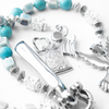 Blue Bird & Angel Pant Chain