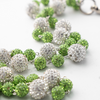 Crystal Green & Silver Pant Chain