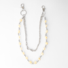 Yellow Glass Pant Chain
