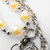 Yellow Glass Pant Chain