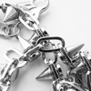 Silver Stud Pant Chain