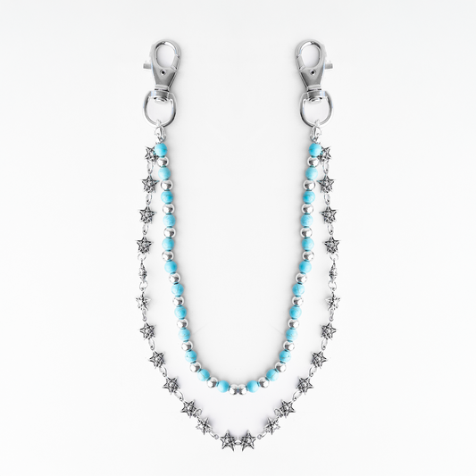 Blue Stars Pant Chain