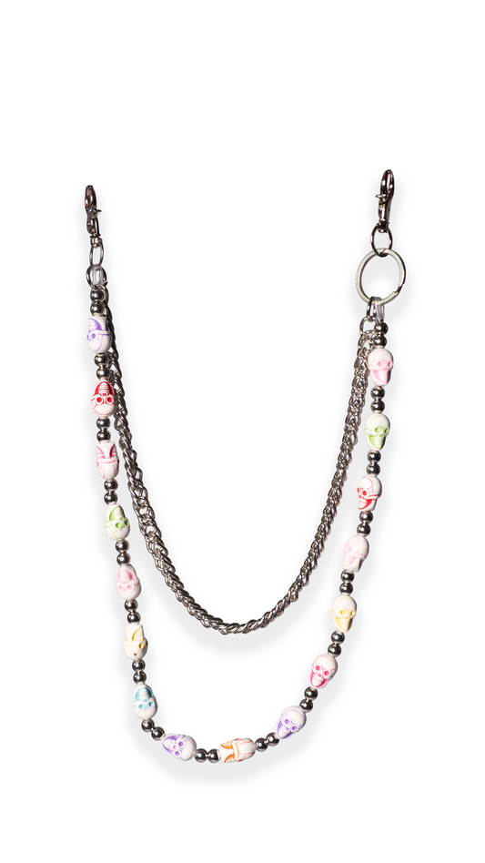 Día de los Muertos Pant Chain